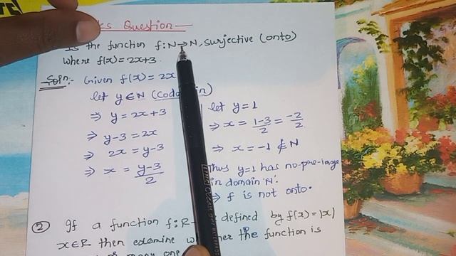 JAC Board Official Question Bank , Chapter-1 Relation and function , Class 12 смотреть онлайн