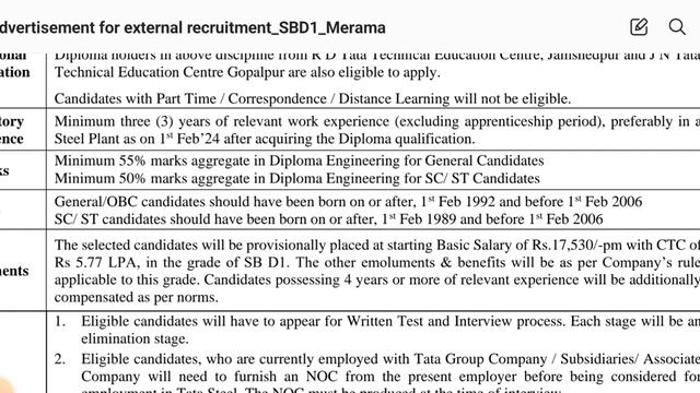 Tata Steel Associate Engineer Trainee Recruitment 2024 | Tata Steel AET 2024 Recruitment | TA 2024 смотреть онлайн
