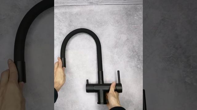 Видео-обзор G4398-36 Смеситель д/кухни с подкл.фильтра питьев.воды черный 35м смотреть онлайн