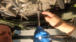 How to change the engine oil on a Lamborghini Huracan