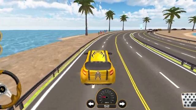 3D Lamborghini car driving skills performance in city - car driving simulator game смотреть онлайн