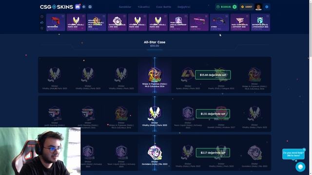 ENVANTERİME 750$ BIÇAK ÇIKARIP ÇEKTİM !! - ( Csgoskins Promo Code 2024 ) смотреть онлайн