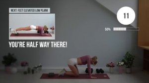 35 MIN FULL BODY CARDIO & STRENGTH WORKOUT - With Weights - Home Workout