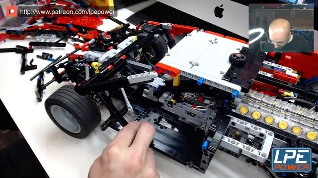 Building Lego Lamborghini Countach