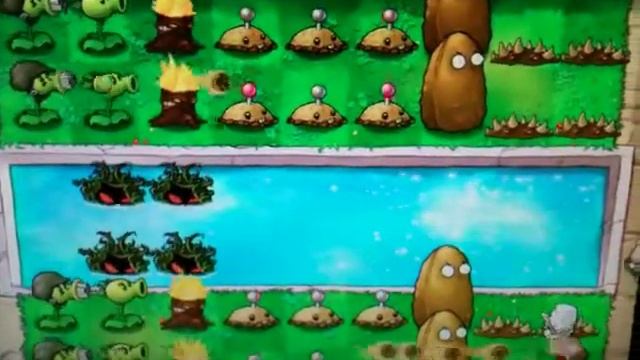 Good defence in Plants vs Zombies смотреть онлайн