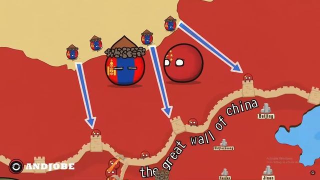 Zombies in Asia|The Great Wall Attacked|Episode 2|CountryBalls смотреть онлайн