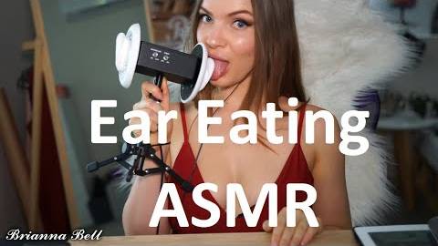 BriannaBellASMR 100% EAR EATING - No whispering смотреть онлайн