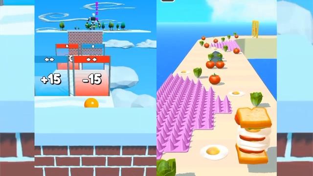 Tall Man Run | Sandwich Runner - All Level Gameplay Android,iOS NEW APK UPDATE смотреть онлайн