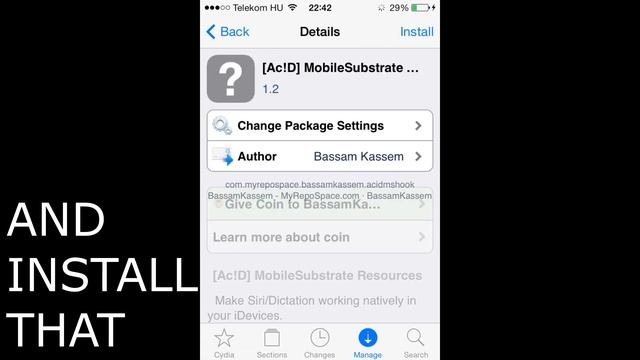 How to install Siri on iPhone 4 IOS 7 смотреть онлайн