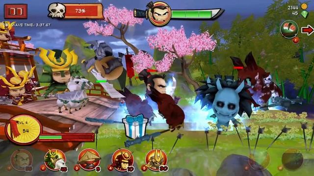 Samurai Vs. Zombies Defense Walkthrough - Waves 31 - 40 смотреть онлайн