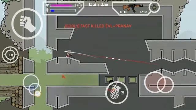 Mini Militia : 2 vs 2 Ft. Pranav (All IOS) смотреть онлайн