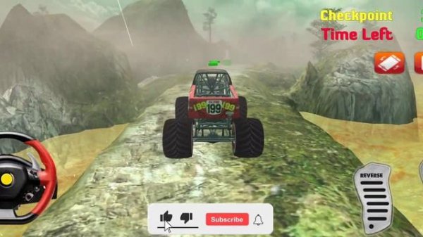 Monster Truck Games Simulator - Offroad American 4x4 Monster Jeep | Android Gameplay