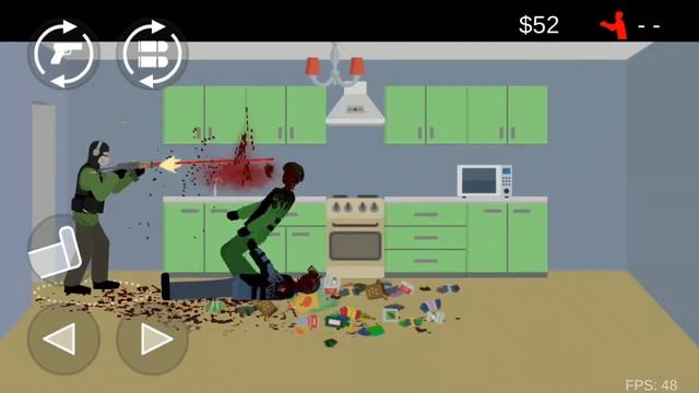Flat Zombies Clean-Up Rooms Ios/Android Walkthrough. смотреть онлайн