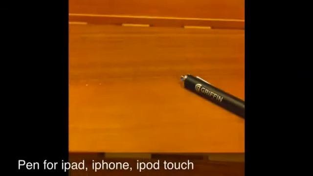 Pen for ipad, iphone, ipod touch from Griffin (unboxing) смотреть онлайн