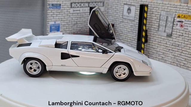 Lamborghini Countach 1:24 Scale Model смотреть онлайн