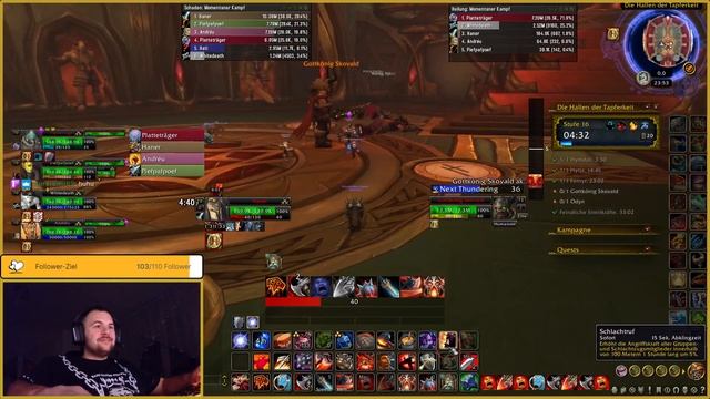 WoW #170 M+ 16 HOV | FURY WARRI GS 414 2,4 K M+ SCORE