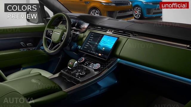 2024 Range Rover Sport SVR - INTERIOR Preview