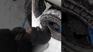 Цепи, браслеты противоскольжения. Монтаж на газель 1.