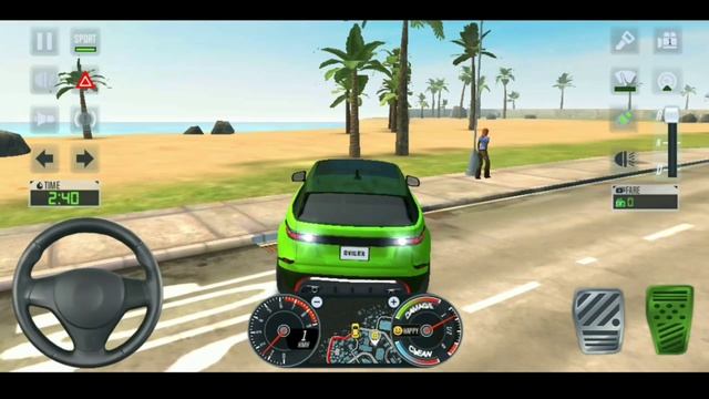 TAXI SIM 2020 🚕💥 DRIVING RANGE ROVER IN CITY || TAXI GAME 46 || Milanovar Gaming смотреть онлайн