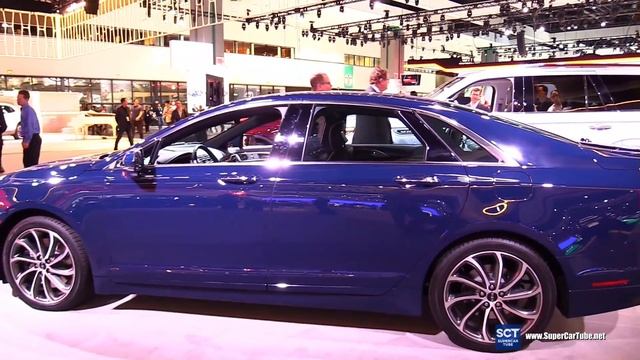 2018 Lincoln MKZ - Exterior and Interior Walkaround - 2017 LA Auto Show смотреть онлайн