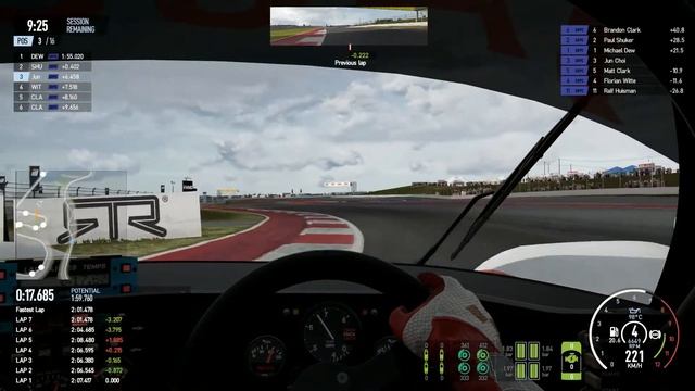 Project CARS 2 Career : Prototype C US Championship Round 2/4 - Jaguar XJR-9 смотреть онлайн