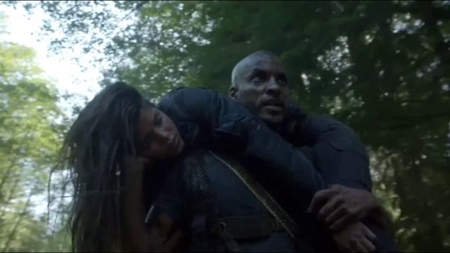 The 100 | Octavia & Lincoln scenes 2x01-2x02 смотреть онлайн