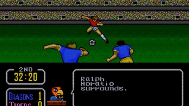 Tecmo Cup Sega genesis (Custom All star team) смотреть онлайн