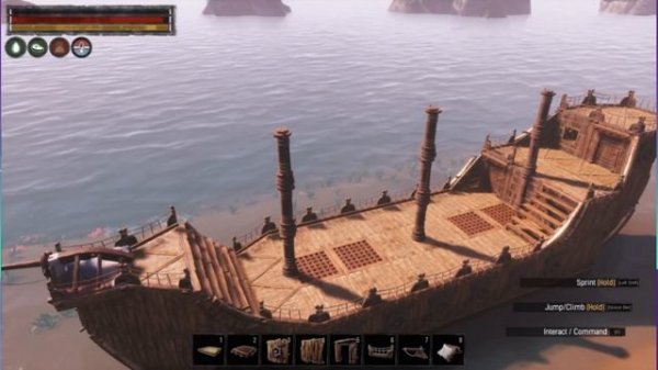 Conan Exiles: Pirate Ship (Speed Build/ No Mods)