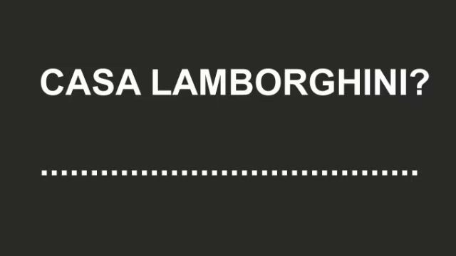 CASA LAMBORGHINI смотреть онлайн