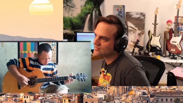 Alip Ba Ta Reaction Sempurna - Andra N' The Backbone (fingerstyle guitar cover): Guitarist Reacts смотреть онлайн