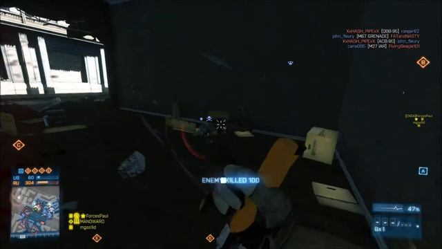 BF3 Reloading my knife!?!? смотреть онлайн