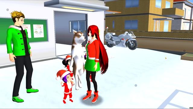 ตามหาลูกซานต้า 🎅🎄🎁 SAKURA School Simulator смотреть онлайн
