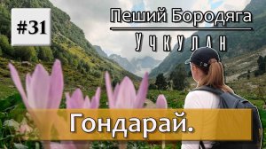 Ущелье Гондарай. Водопад «Чертова Мельница». Гондарайский ледник.