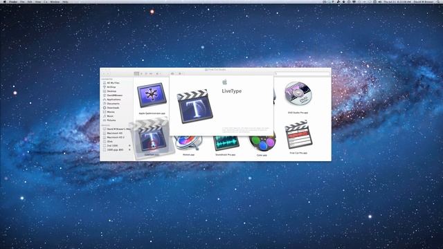FCS 3 Apps will open in OS 10.7 (Lion) смотреть онлайн