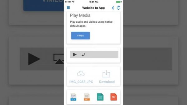 Make iOS app from your website
