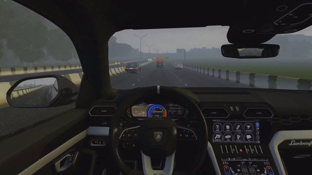 Lamborghini Urus 2019 - City Car Driving - Steering Wheel Gameplay смотреть онлайн