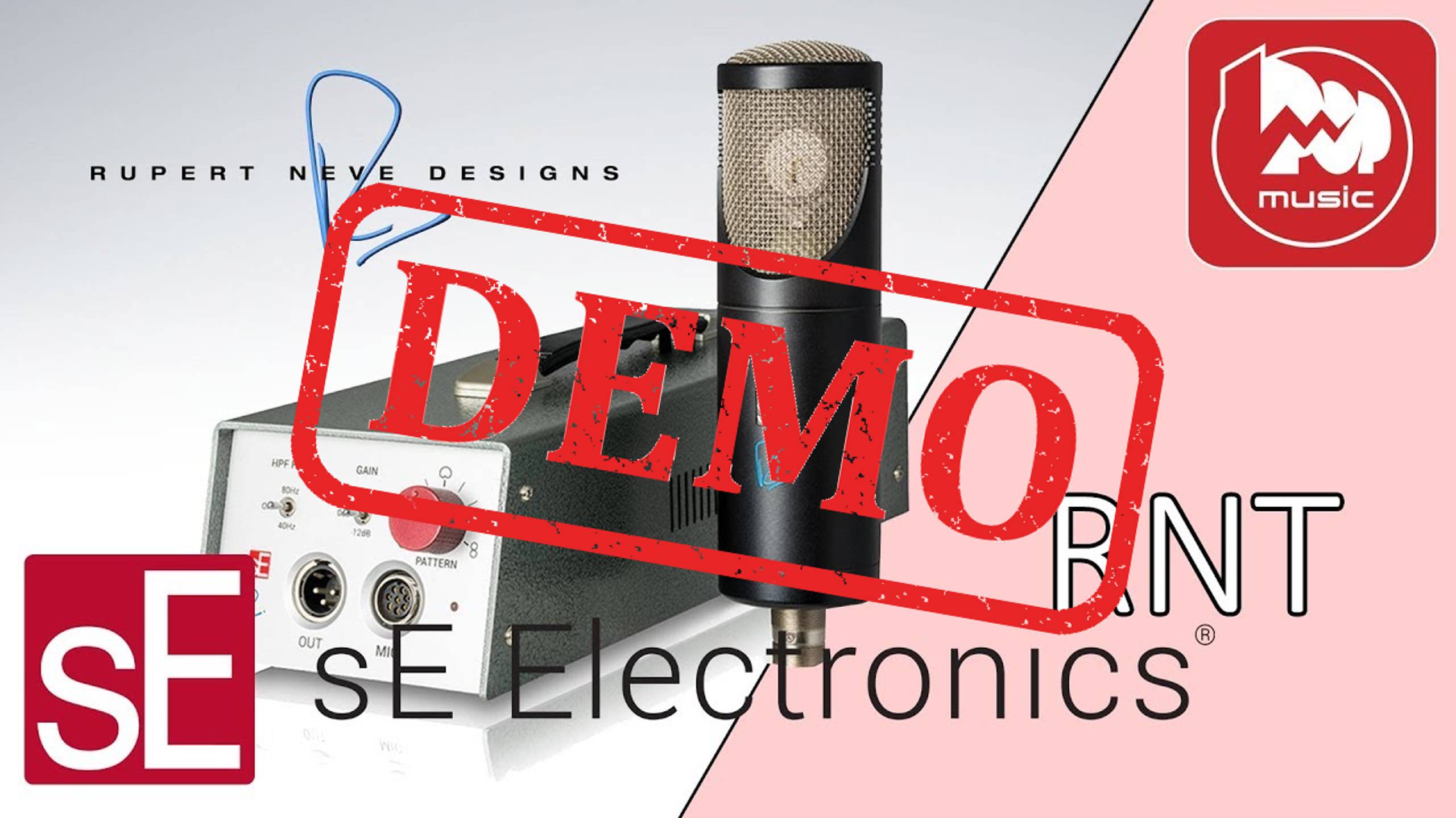 Микрофон sE Electronics RNT - демонстрация звучания