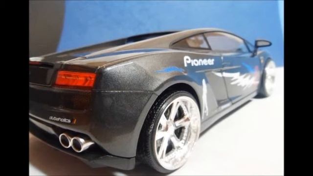 Custom Lamborghini Gallardo 1:18 diecast model смотреть онлайн