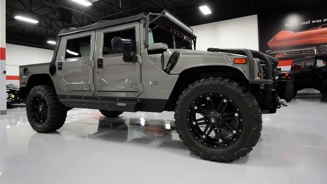 2006 HUMMER H1 Mystic Green смотреть онлайн