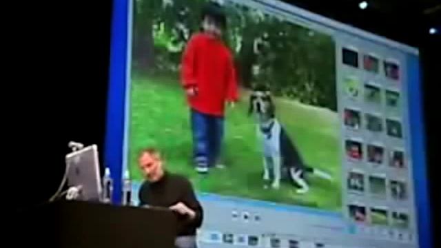 Steve Jobs introduces iPod mini & GarageBand Macworld SF 2004 MWSF смотреть онлайн