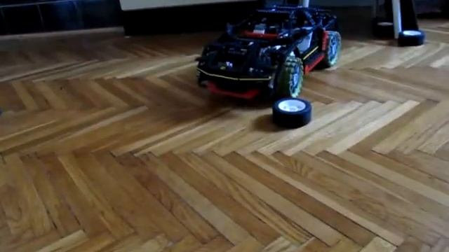 Lego Technic supercar motorized with outdoor challenger - drifting смотреть онлайн