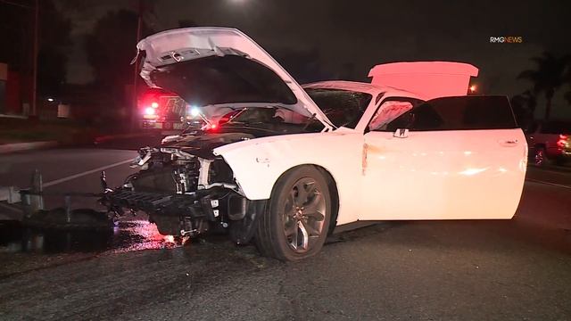 High Speed Dodge Challenger Crash in Compton, CA смотреть онлайн