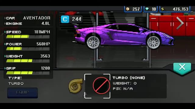 PIXEL CAR RACER-LAMBORGHINI AVENTADOR BUILD