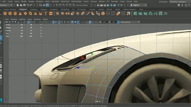 3D Car Modeling Tutorial pt.1 | Modeling a Jaguar смотреть онлайн
