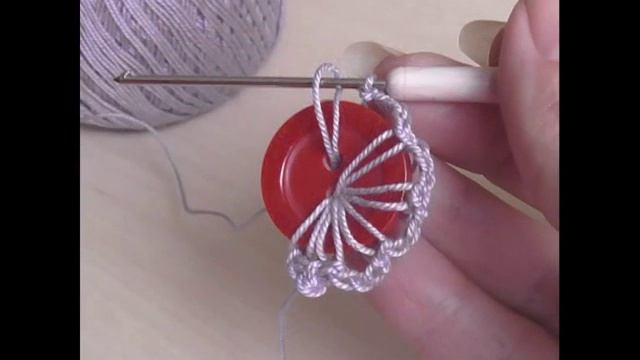 #Crochet.Make Merry Crochet #Brooch #Buttons