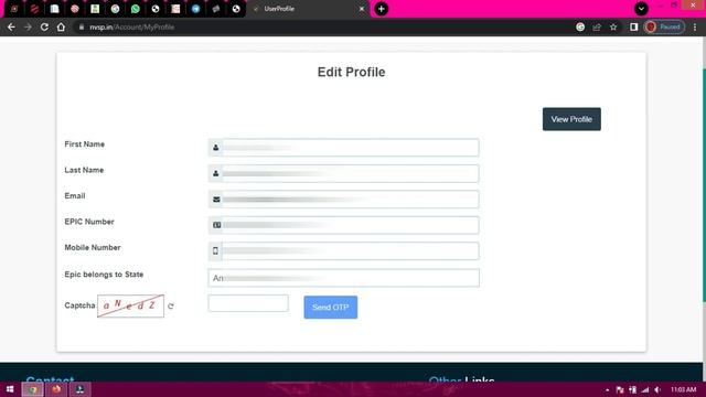 Voter id card to Mobile link and Correction Online in Telugu 2023 || E-Pic Profile Update смотреть онлайн