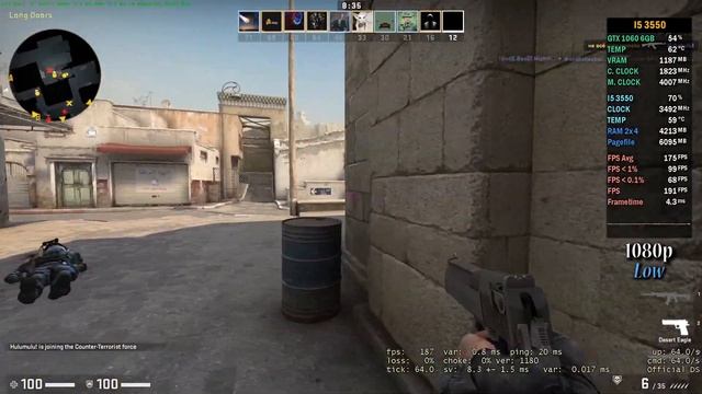 Intel Core i5 3550 (Quad Core) | CS:GO Performance/FPS Benchmark Test in 2020 смотреть онлайн