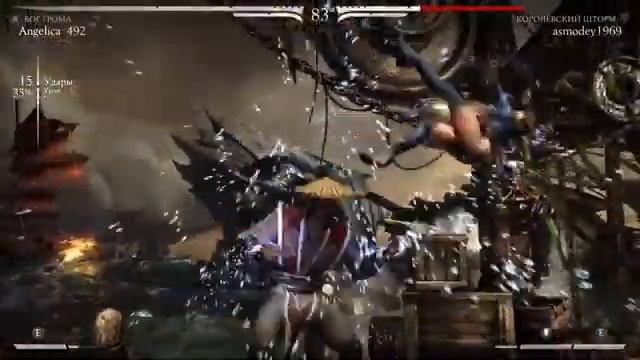 MK X самый быстрый матч с двумя чистыми победами смотреть онлайн