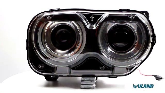 VLAND RGB LED Headlights for Dodge Challenger 2015-2018 смотреть онлайн
