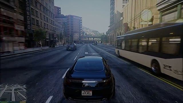 Grand Theft Auto V graphics mod WIP смотреть онлайн